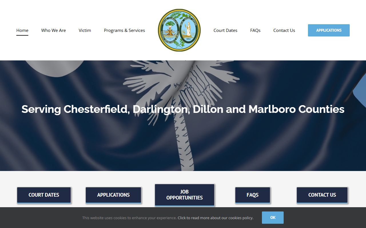 Darlington County court records after arrest Fourth Judicial Circuit Solicitor